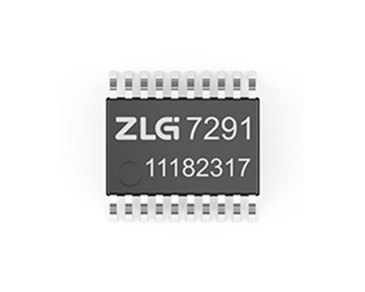 ZLG7291按键数码管驱动